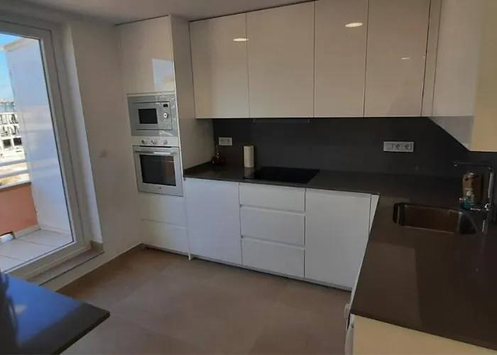 Atico En Urb Bahia De Sin Ascensor De Vacaciones Mar Por Medio * דניה